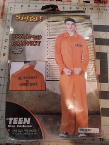 Spirit Escaped Convict TEEN : One size fits most up to 5'7" Chest 36" - Picture 1 of 3