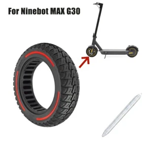 60/70-6.5 Tubeless Solid Tyre for Segway Ninebot Max G30 Electric Scooter Parts - Imagen 1 de 28