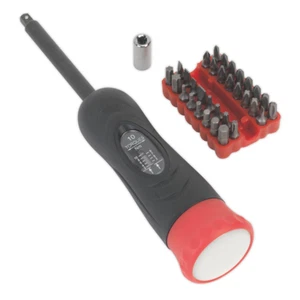 Premier Digital Torque Screwdriver Set 1/4"Sq Drive 2-10Nm 34pc - Picture 1 of 1