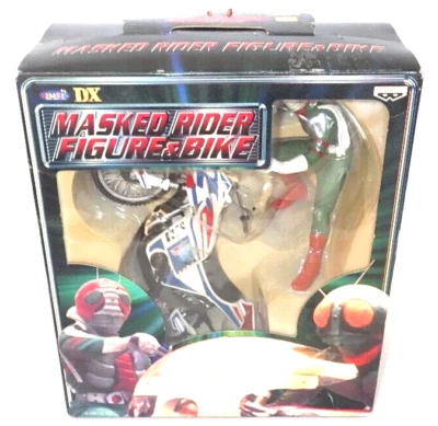 Banpresto Masked Rider Kamen Rider V3 Figure & Bike Machine Hurricane from Japan - Image 1 of 4