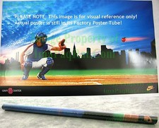 NITF ☆ Vintage ☆ NIKE Baseball Poster ☆ Gary Carter 8 ☆ New York Mets ☆ MLB 