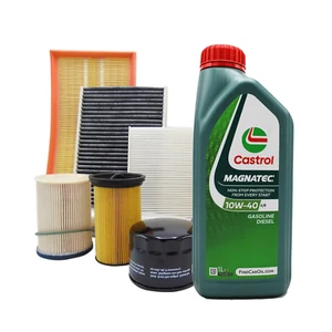 KIT TAGLIANDO TOYOTA YARIS 1.0 16V 68CV 50KW DAL 1999 AL 2005 4LT CASTROL 10W40 - Imagen 1 de 3