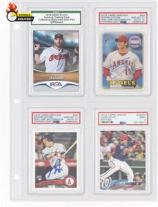 Graded Card Slab Binder Pages for Storage & Display, Compatible with 40 PSA, BGS - Picture 1 of 12