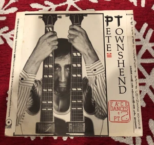PETE TOWNSHEND 'FACE DANCES PT. 2' 1982 7" PICTURE SLEEVE 45 LP - Imagen 1 de 4
