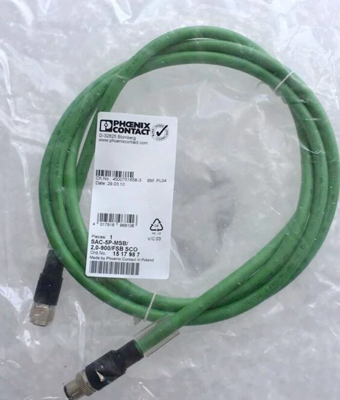 1PCS New For Phoenix SAC-5P-MSB/2,0-900/FSB SCO Cable - Image 1 of 1