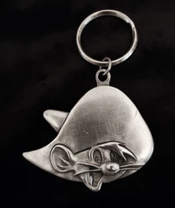 RAWCLIFFE WARNER BROS '95 "SPEEDY GONZALES" PEWTER KEY CHAIN OR BAG CHARM #K1488 - Picture 1 of 5