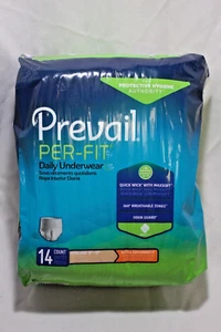 Prevail Per-Fit Tagesunterwäsche Größe XL Extra Large 58"-68" 14 Stück - Bild 1 von 5
