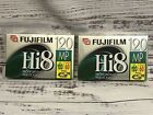 FujiFilm Hi8 MP Professional Grade Videocassette 2-Pack P6-120, New and Sealed!