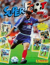 PANINI SUPER FOOT 1998-99 STICKERS FRANCE CHOICE DEROULANTE LIST