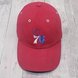 Gorra de baloncesto Philadelphia 76ers Moonlight Graham gorra ajustable roja blanca azul - Imagen 1 de 16