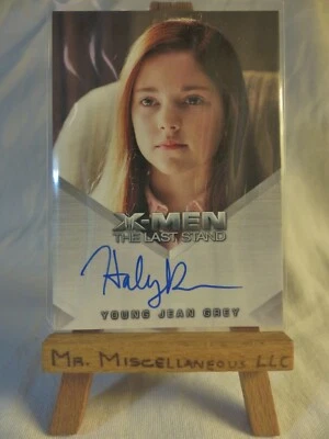 X3 X-Men III The Last Stand autograph card Haley Ramm Young Jean Grey - Image 1 of 3