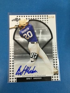 F145,502 2018 Leaf Perfect Game Showcase Auto/50 BRET MADREN