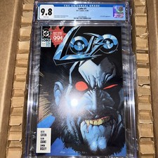 Lobo (1990) #1 CGC NM/M 9.8 White Pages 1st Solo Series! DC Comics