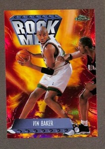 1998-99 Topps Chrome Season's Best SB20 Vin Baker Rock Men Refractor