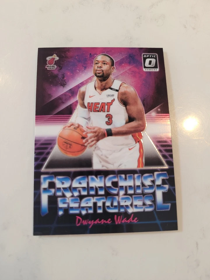 2018 Panini Donruss Optic Dwyane Wade Franchise Features Insert #16 - Image 1 of 2