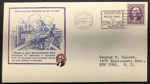 #720 George Washington 1932 FDC - puerta - Imagen 1 de 2