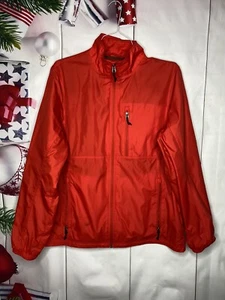 L.L. Bean Windbreaker Jacke Rot Reißverschluss Herren Medium Gebraucht LL Bean - Bild 1 von 4