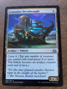 When Will WotC BAN This!?!? MTG *FOIL* Consulate Dreadnought $$$$ PWE TRACKING! - Picture 1 of 1