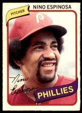 1980 O-PEE-CHEE NINO ESPINOSA PHILADELPHIA PHILLIES #233