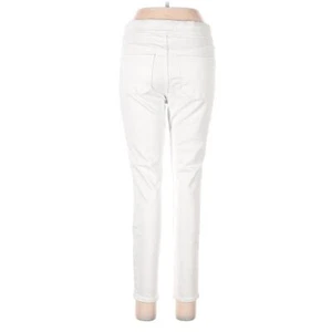Old Navy Rockstar White Jeans Super Skinny Jeggings Mid-rise Stretch Womens Sz 0 - Picture 1 of 8