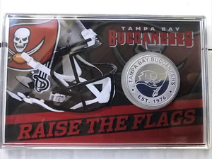 Tampa Bay Buccaneers Raise The Flag Silver Coin Collection By  Highland Mint - Picture 1 of 6