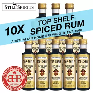 10 Still Spirits Top Shelf Spiced Rum Essence home brew spirit making gold rum - Picture 1 of 2