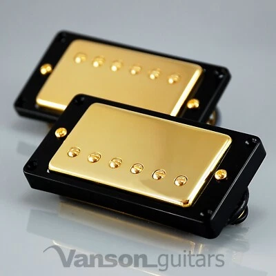 NUEVO Vanson '57 Alnico II Oro PAF Estilo Humbucker Set para Gibson ® Epiphone ®*