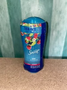 Secret Fresh Antiperspirant Deodorant Clear Gel Refreshing Berry 2.6 oz 2Pk USA - Picture 1 of 1