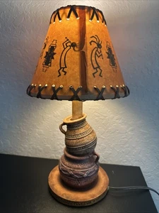 W.M.G Santa Fe Pottery Southwest Theme Table Light Living Room Lamp - Picture 1 of 11
