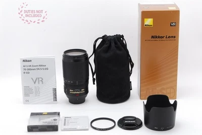 [Fast unbenutzt im Karton] Nikon AF-S NIKKOR 70-300mm f/4.5-5.6 G ED VR aus Japan - Bild 1 von 4