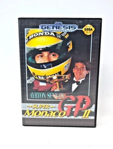 Super Monaco GP II (Sega Genesis, 1990) ayrton senna's complete fast shipping - Bild 1 von 4