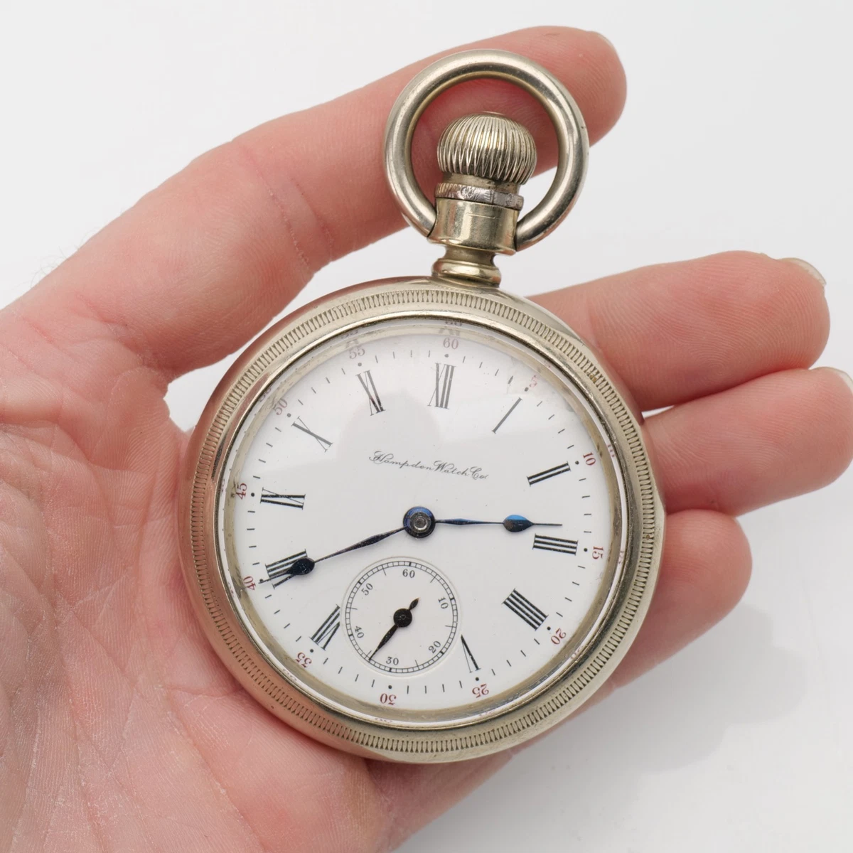 Hampden Pocket Watch Pocket Watches 1900-1909 Year Manufactured 17