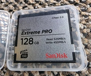 SanDisk 128GB Extreme PRO CFast2.0 Memory Card 525MB/s 450MB/s VPG-130 - Picture 1 of 1