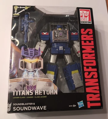 Hasbro Transformers Generations Titans Return Soundwave And Soundblaster Action - Image 1 of 4