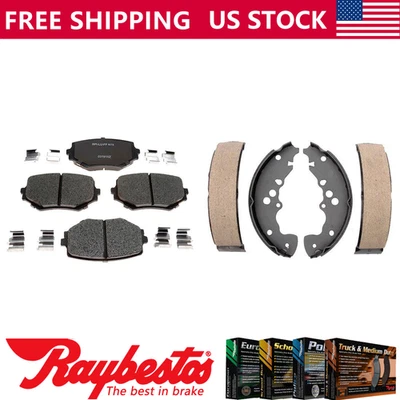 Kit pastillas de freno y zapatas de freno delanteras traseras de cerámica para Suzuki Grand Vitara 2001 Foto 1 de 4