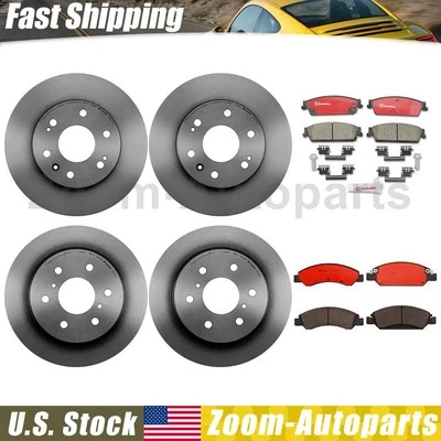 Kit de pastillas de freno delanteras traseras Brembo OE para Chevrolet Tahoe 2008-2014 Foto 1 de 4