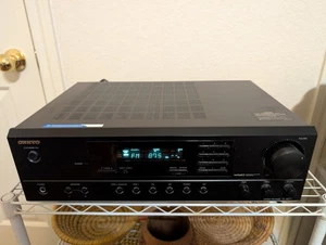 Onkyo TX-8011 FM Stereo/AM Receiver Amplifier 180 W Phono No Remote *Tested* - Picture 1 of 7