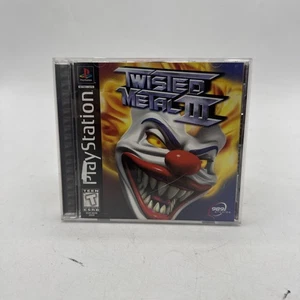 Twisted Metal III 3 Sony PlayStation 1 1998 PS1 Black Label - Bild 1 von 7