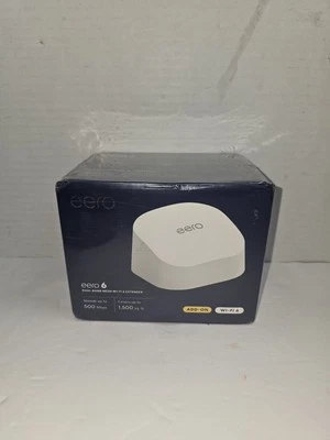 Eero 6 Extender Dual-Band Mesh Wi-Fi 6 Satellite & NEW SEALED - Image 1 of 4