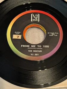 POP The Beatles Please Please Me / From Me To You Vee Jay 581 1964 EX - Picture 1 of 2