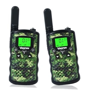 Walkie Talkies for Kids Camouflage Toys 2 Way Radios 22 Channels Long Range  - Picture 1 of 8