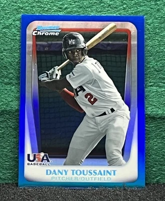 Touki Toussaint 2011 Bowman Chrome Prospects #BDPP108 RC Blue Refractor 037/199 - Image 1 of 3