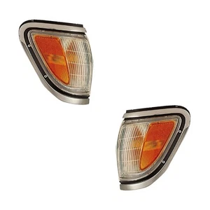 Juego de pares de luces de señalización laterales para Toyota Tacoma 95-97 4x4 (cromo) - Imagen 1 de 1