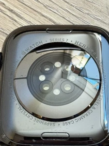 Apple Watch Series 7 Hermes 45 mm GPS + LTE acero inoxidable/cristal de zafiro - escaneo agrietado - Imagen 1 de 14