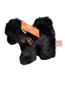 Russ Halloween schwarze Katze #100659 im Ruhestand Kreischen funkelt süß - Bild 1 von 6