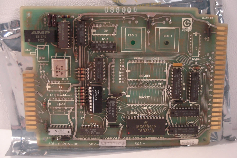 USED GIDDINGS AND LEWIS 501-03206-00 INTERFACE 502-02833-20 - Image 1 of 1