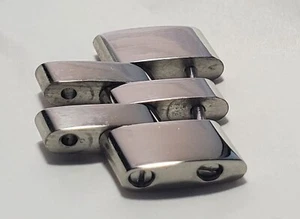 20 MM LINK FÜR UHRENBAND 45 MM BREITLING BENTLEY A13362 - 5 BREITGLIEDER POLIERT - Bild 1 von 6