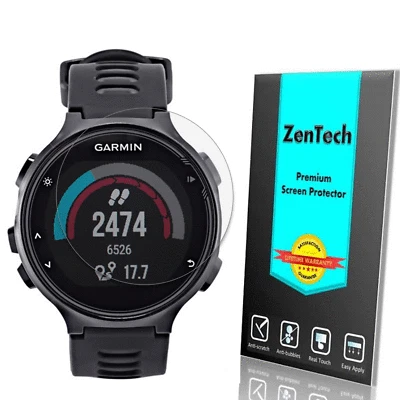 Película protectora de pantalla transparente ZenTech para Garmin Forerunner 735XT Foto 1 de 4