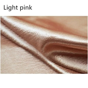 1M Faux Silk Satin Fabric Crepe Shiny Ripple Cloth Dress Shirt Sewing Crafts DIY - Picture 1 of 27