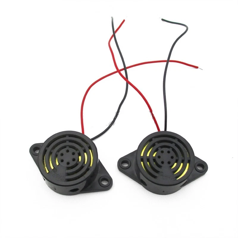 2件装95DB报警直流3-24伏12伏5伏电子蜂鸣器连续蜂鸣器压电 — 第 1/1 张图片